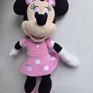 Disney Minnie Mouse Plush - Pink and Black